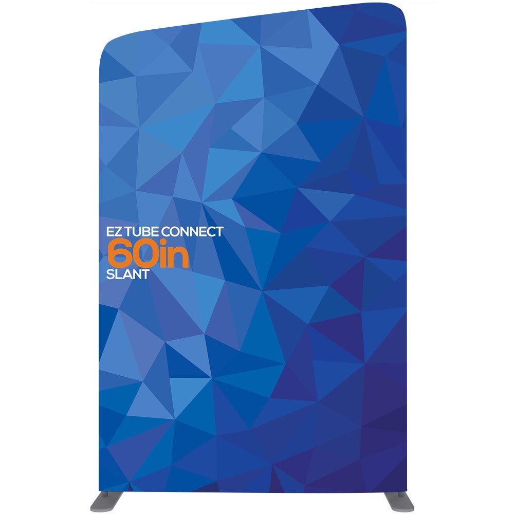 5 ft. EZ Tube® Connect Slanted Top Left — Double Sided Graphic Package